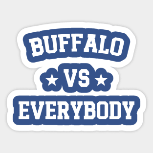 Buffalo Vs Everybody Sticker